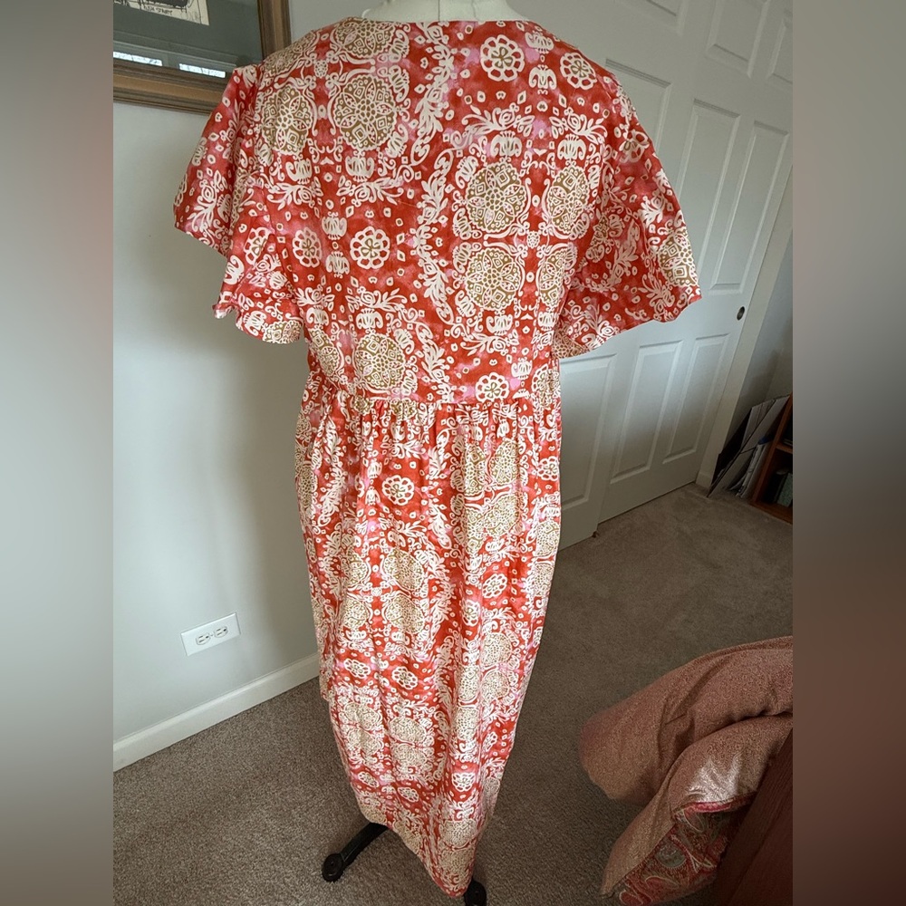 MAEVE Flutter Sleeve Dress - Picture 2 of 7